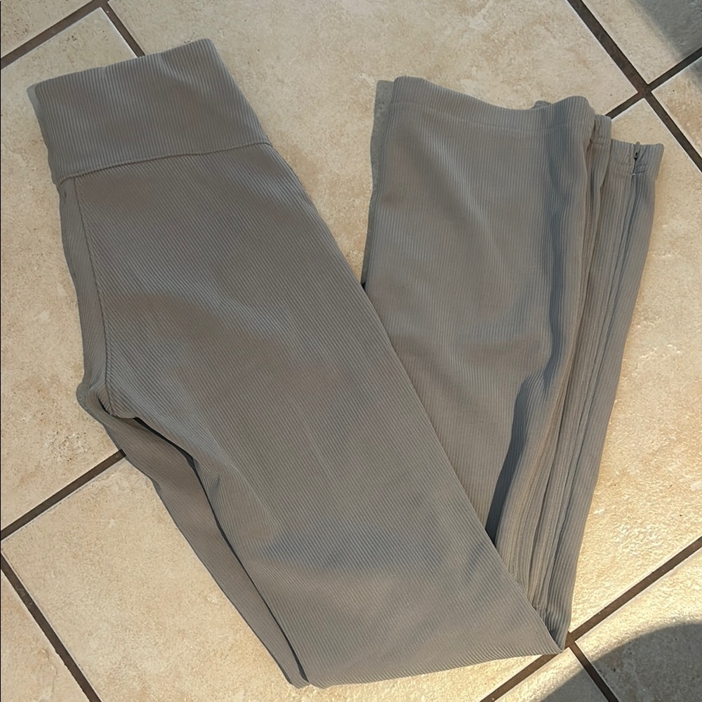 Lululemon Athletica Gray Leggings High-Waisted Stretchy